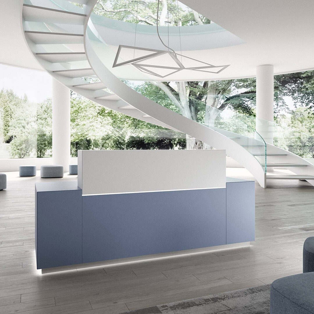 Chaise de réunion 4 pieds ergonomique designer Italien  Burostock