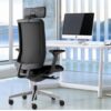 Fauteuil de direction ergonomique WI-MAX noir