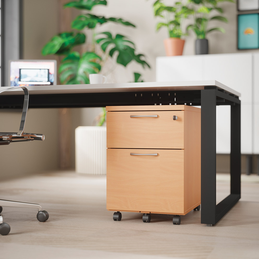 Caisson hauteur bureau COMFORT avec Top - Burostock