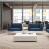 T05 Table Basse Design Carre Decorative