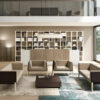 T05 Table Basse Design Carre Decorative