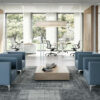 T05 Table Basse Design Carre Decorative