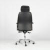 339 Fauteuil Direction Cuir accoudoir chrome