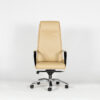 Rome Fauteuil Direction Cuir Chrome Fonctionnel