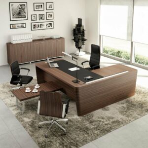 Bureau de direction haut de gamme X10 finition wenge