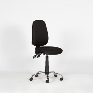 Chaise de bureau Dactylo coloris noir