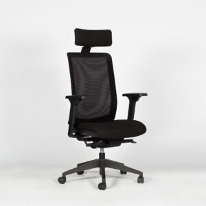 Fauteuil de direction ergonomique WI-MAX noir