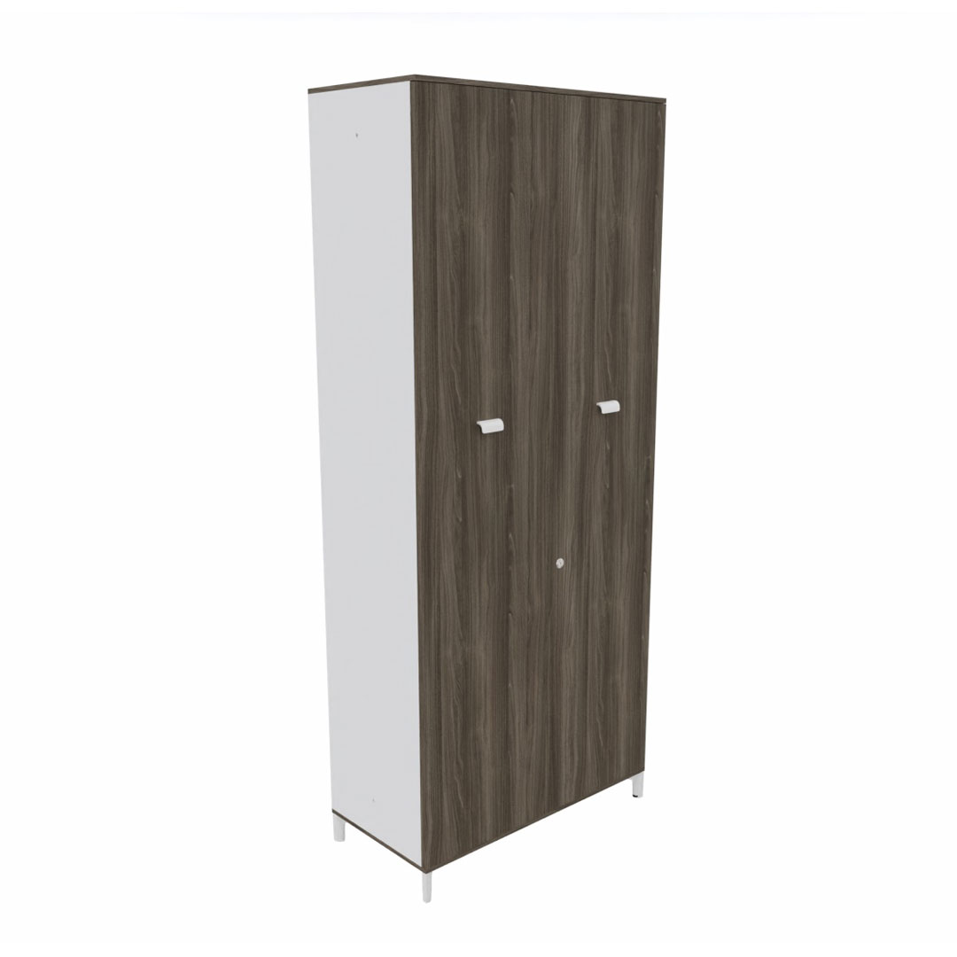 armoire à portes battantes avec cloison de séparation incl. 4 étagères  acheter