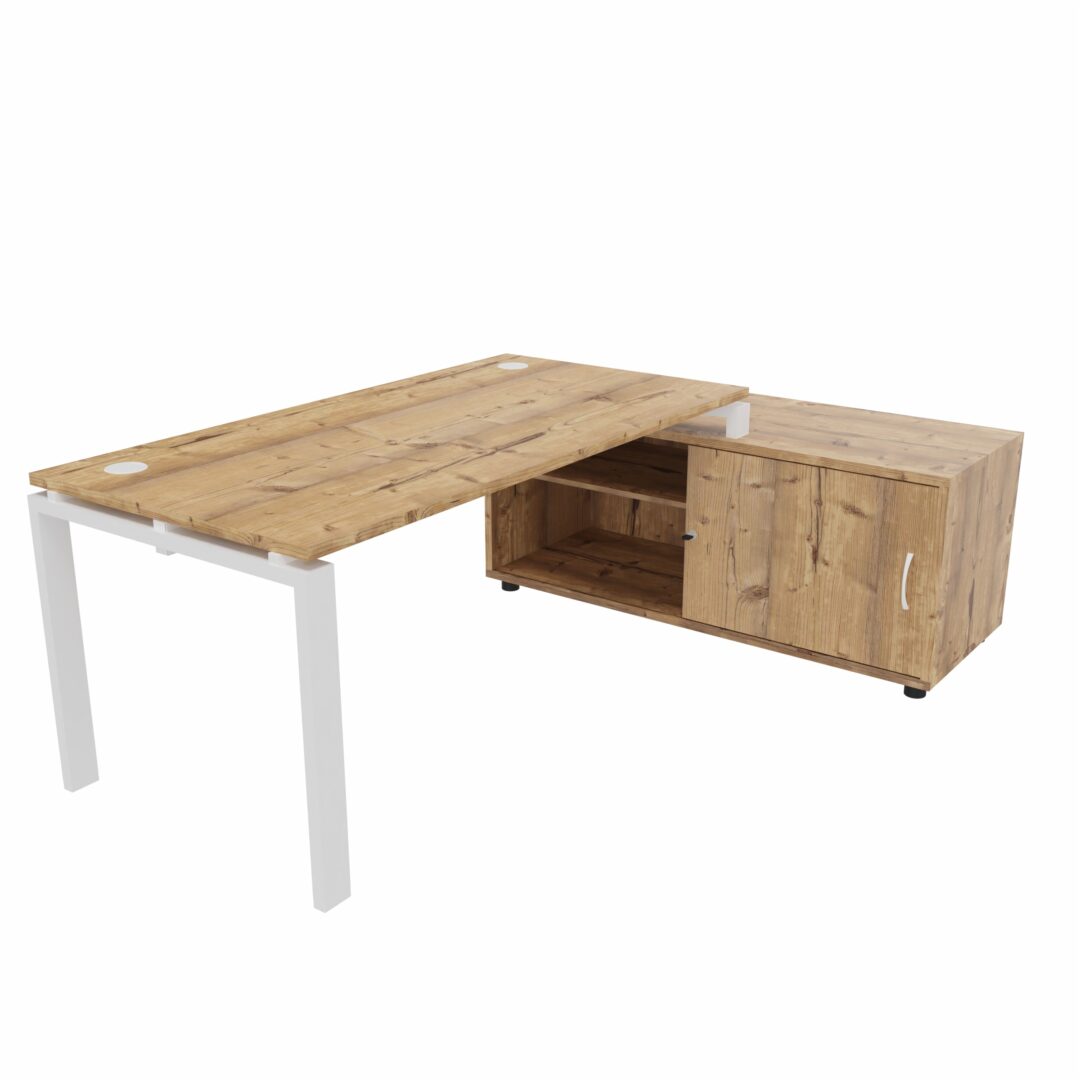 bureau-atria-timber-pieds-blancs-burostock.fr