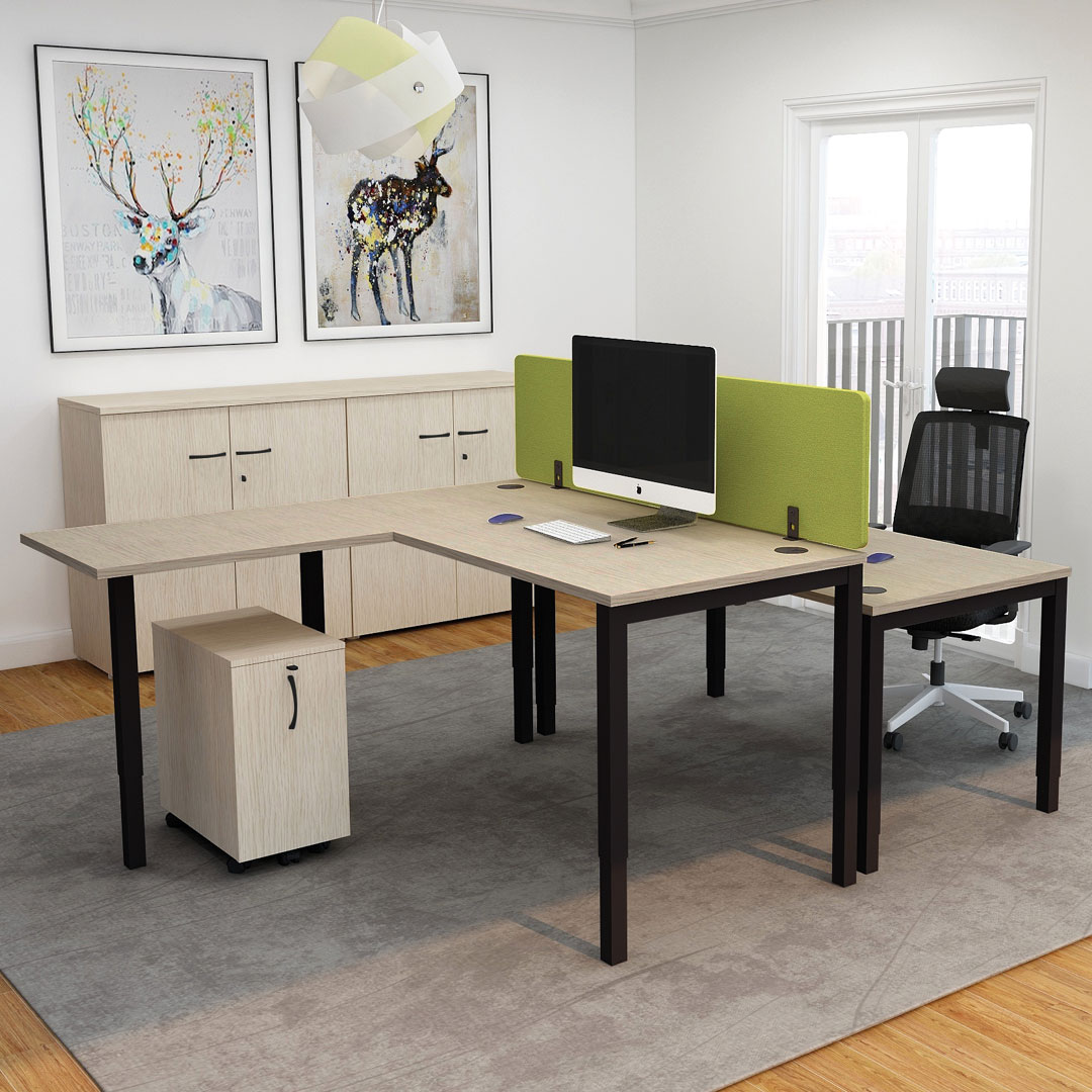 Caisson hauteur bureau COMFORT avec Top - Burostock