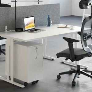 Caisson mobile slim Comfort blanc