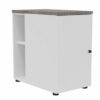 Caisson hauteur bureau OPENBOX blanc cedre