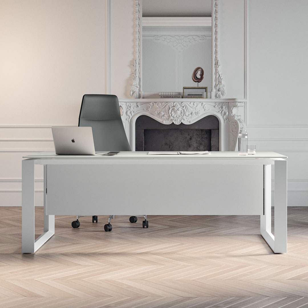 Bureau de direction Turin blanc