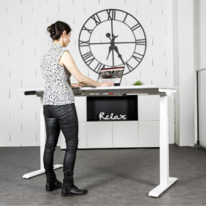 Bureau ergonomique assis debout ELEKTRO - position debout