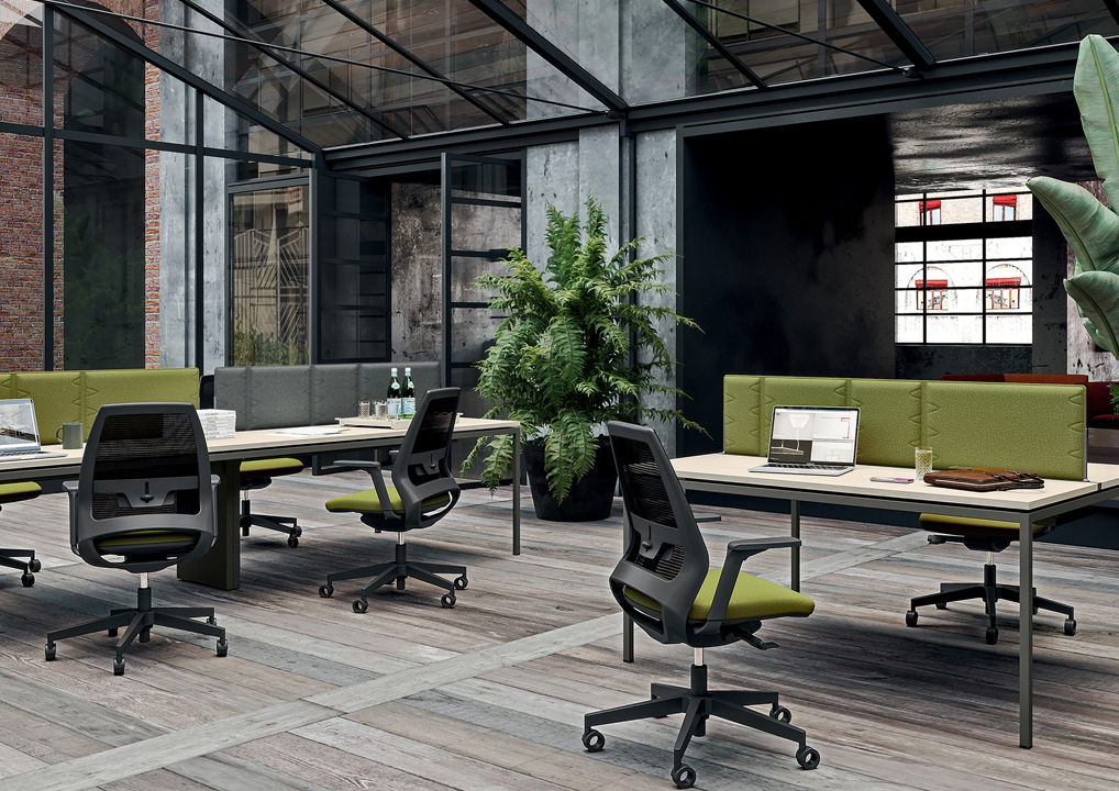 bureau style industriel