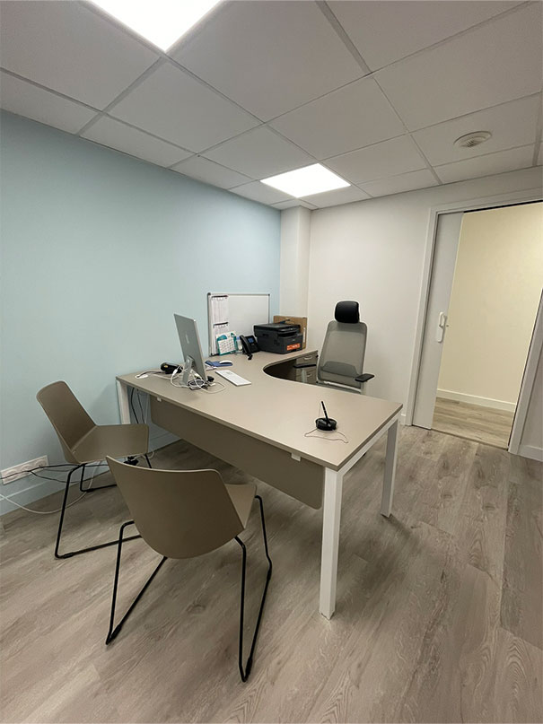 bureau individuel secretaire