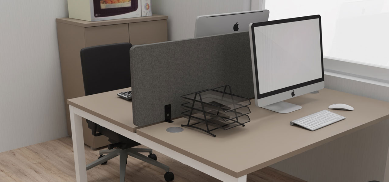 bureau secretaire plan 3d