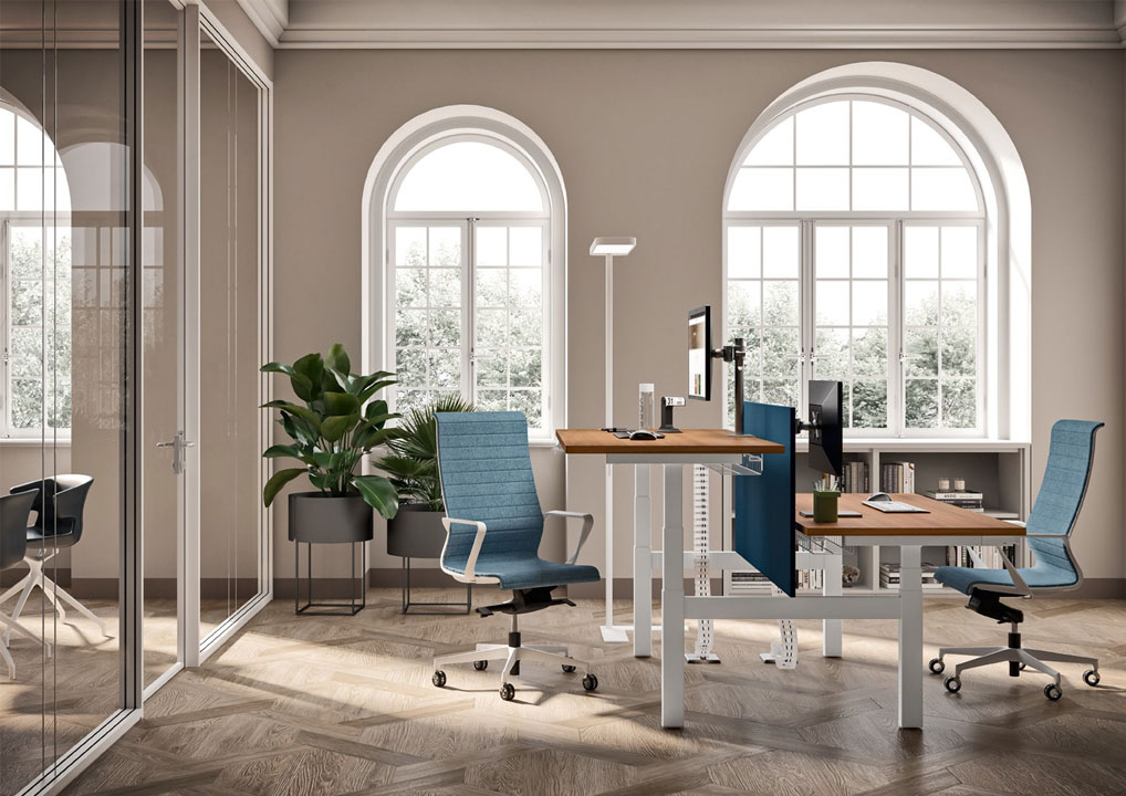 bureau moderne quadrifoglio