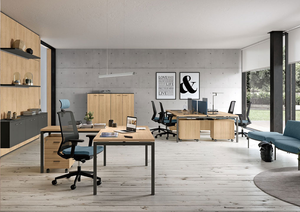 open space bureau moderne quadrifoglio