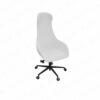 Fauteuil de direction haut NAH - Blanc Cuir - Burostock.fr