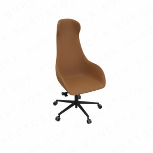 Fauteuil de direction haut NAH - Cuir Naturale - Burostock.fr