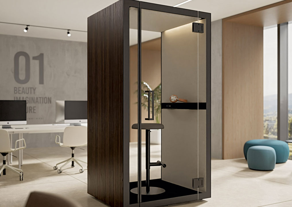 cabine acoustique design 1 personne alea