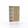 Armoire haute OHIO - Nebraska - Blanc
