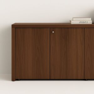 fulda armoire basse noyer bali