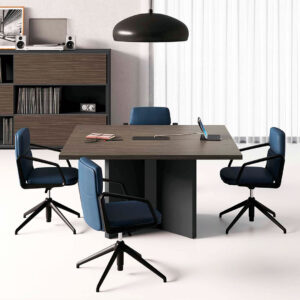 Table-de-réunion-carrée-CARINO-avec-top-access-peuplier-brun-ambiance
