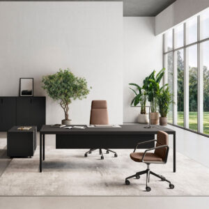 Bureau de direction LINEA avec top-access