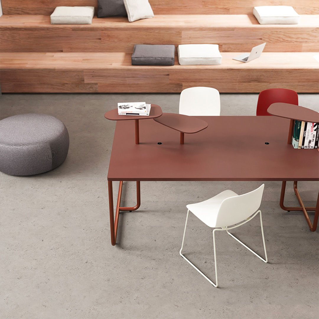 Bureau bench 2 personnes design SKYLINE