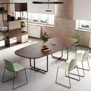 Table de réunion ovale moderne SKYLINE