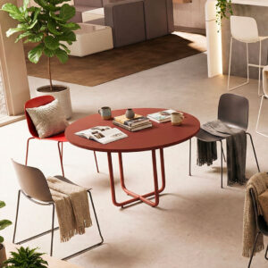 Table de réunion ronde moderne SKYLINE