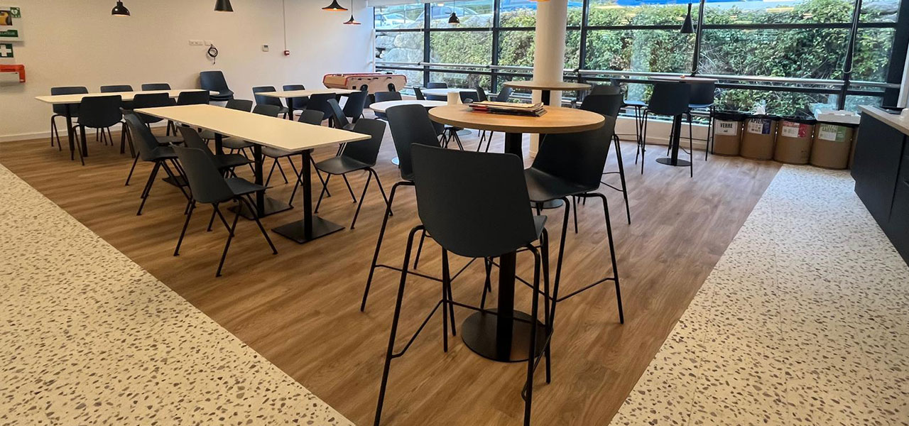 Espace de restauration en entreprise