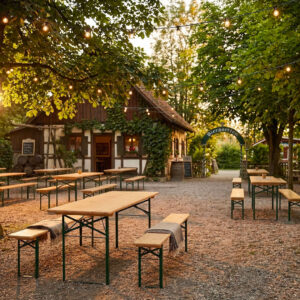 Table d'extérieur pliable OKTAVE