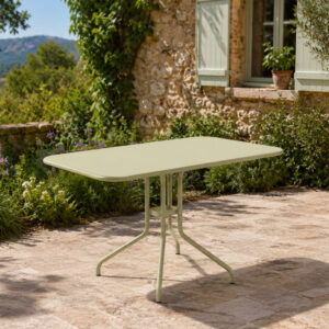 Table extérieure rabattable PETALE