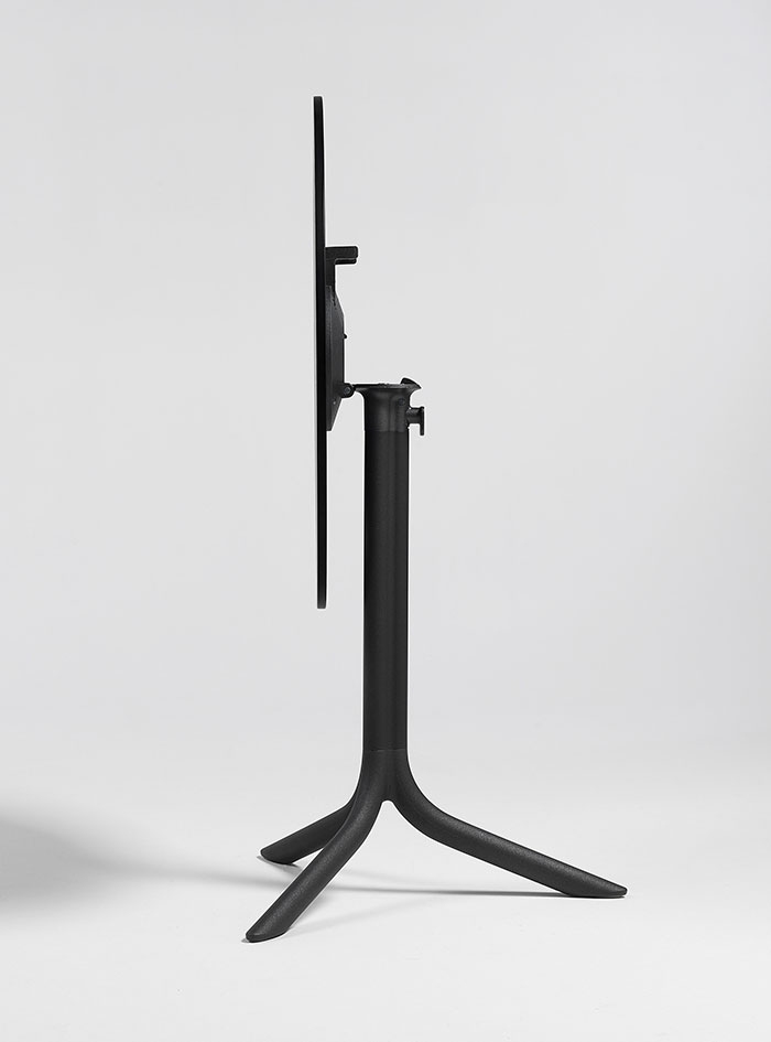 table de bar pliante en aluminium