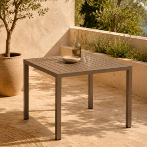 Table extérieure carrée design KARE