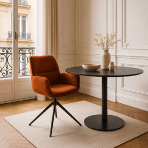 Chaise visiteur rotative KAF